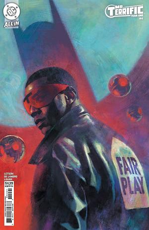 Mr Terrific Year One #4 CVR B (OF 6) CVR B GREG SMALLWOOD CARD STOCK cover
