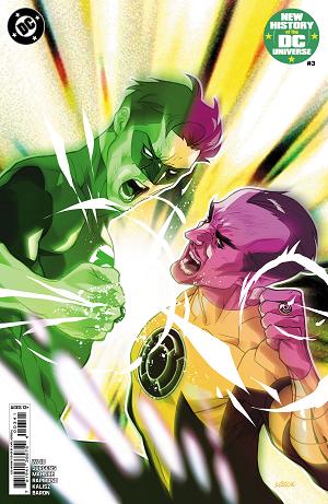 New History Of The Dc Universe #3 CVR G (OF 4) CVR G INC 1:25 KARL KERSCHL CARD STOCK cover
