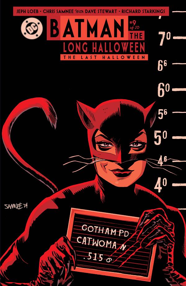 Batman The Long Halloween The Last Halloween #9 CVR B (OF 10) CVR B CHRIS SAMNEE CARD STOCK cover