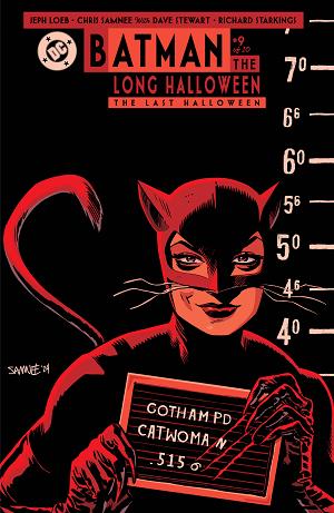 Batman The Long Halloween The Last Halloween #9 CVR B (OF 10) CVR B CHRIS SAMNEE CARD STOCK cover