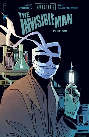 Universal Monsters The Invisible Man #1 CVR A DANI & BRAD SIMPSON cover