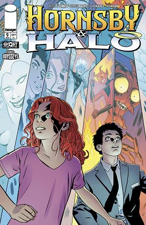 Hornsby & Halo #9 CVR A PETER SNEJBJERG & JOHN KALISZ cover