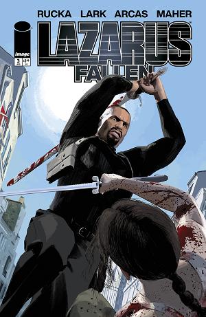 Lazarus Fallen #3 cover