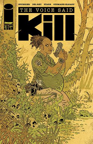 The Voice Said Kill #2 CVR B (OF 4) CVR B INC 1:25 SIMON GANE cover