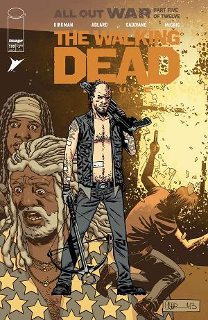 Walking Dead Deluxe #119 CVR B CVR B CHARLIE ADLARD & DAVE MCCAIG cover