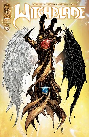 Witchblade #13 CVR A GIUSEPPE CAFARO & ARIF PRIANTO cover