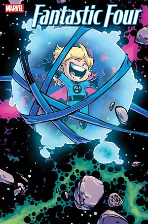 Fantastic Four #2 SKOTTIE YOUNG 5-PART CONNECTING cover
