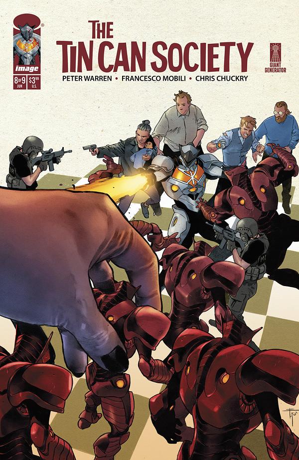Tin Can Society #8 CVR A FRANCESCO MOBILI & CHRIS CHUCKRY cover