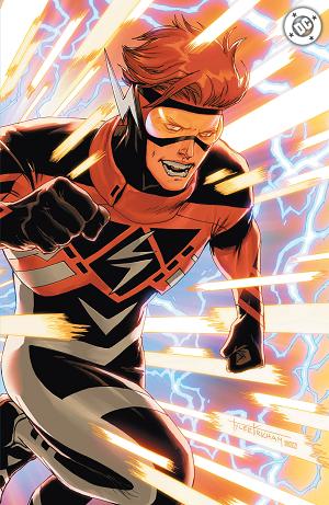 Absolute Flash #6 CVR E CVR E INC 1:50 TYLER KIRKHAM CARD STOCK cover