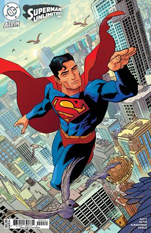 Superman Unlimited #4 CVR C CVR C HAYDEN SHERMAN CARD STOCK cover