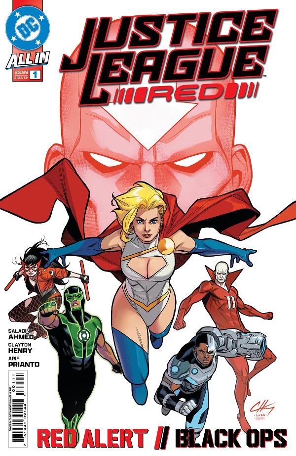 Justice League Red #1 CVR A CLAYTON HENRY cover