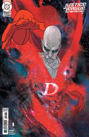 Justice League Red #1 CVR C (OF 6) CVR C CHRISTIAN WARD CARD STOCK cover