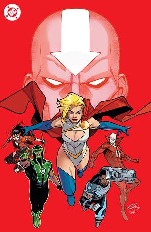 Justice League Red #1 CVR D (OF 6) CVR D TBA RED FOIL cover