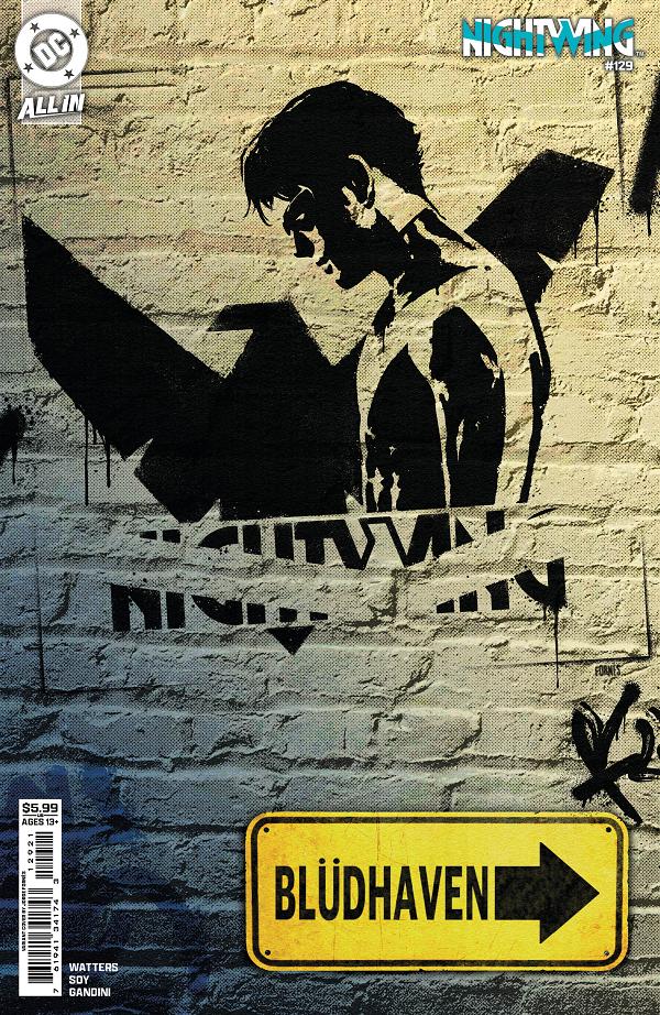 Nightwing #129 CVR B CVR B JORGE FORNES CARD STOCK cover