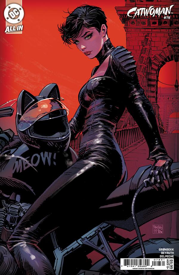 Catwoman #78 CVR C CVR C DAN PANOSIAN CARD STOCK cover