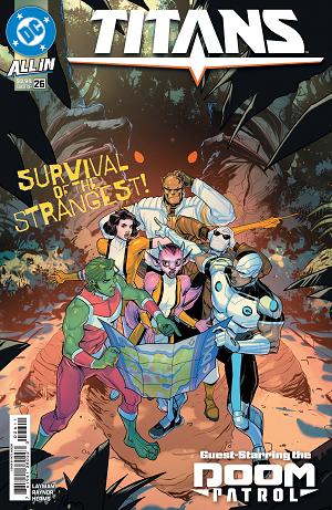 Titans #26 CVR A PETE WOODS cover
