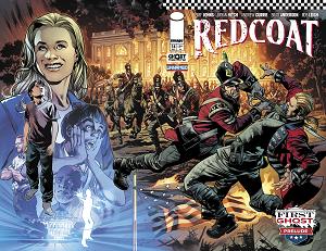 Redcoat #14 CVR A BRYAN HITCH & BRAD ANDERSON WRAPAROUND cover