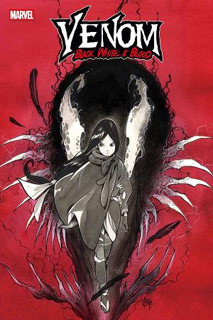 Venom Black White & Blood #1 PEACH MOMOKO cover