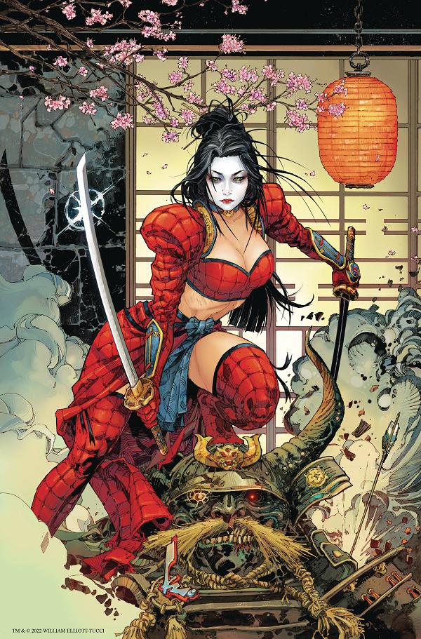 Shi Sakura #1 CVR A KENNETH ROCAFORT cover