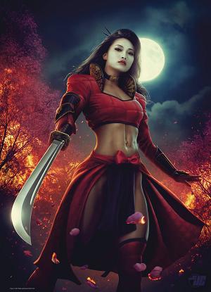 Shi Sakura #1 CVR B JEFF CHAPMAN cover