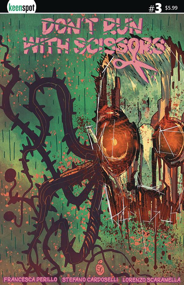 Dont Run With Scissors #3 CVR A STEFANO CARDOSELLI (MR) cover