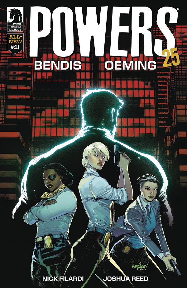 Powers 25 #1 variant cover by David Marquez