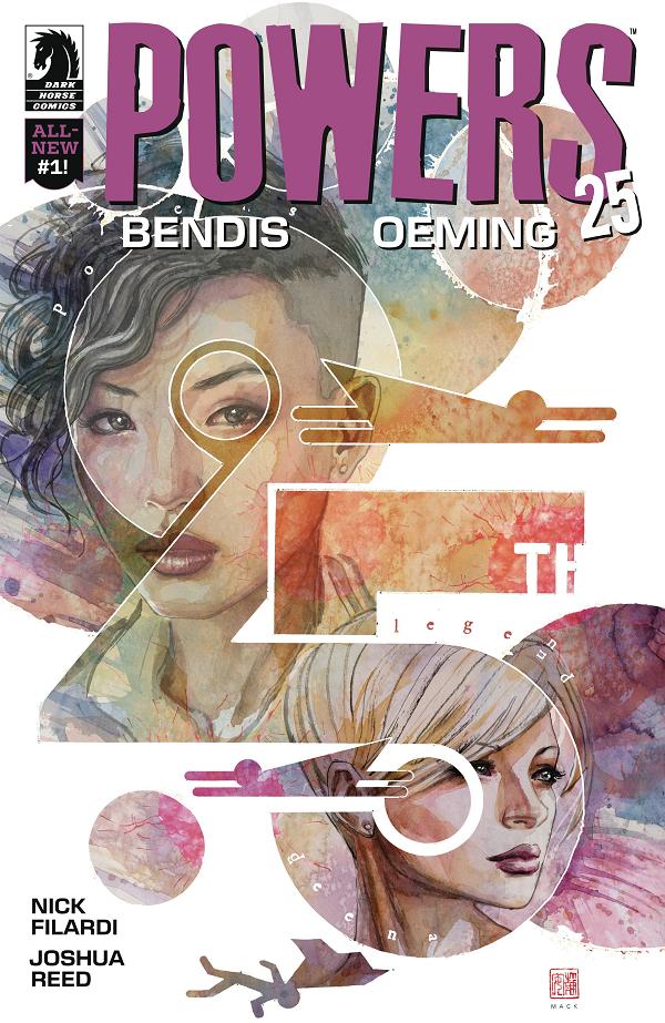 Powers 25 #1 variant cover by David Mack