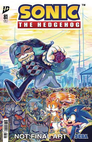Sonic The Hedgehog #81 CVR B DUTREIX cover