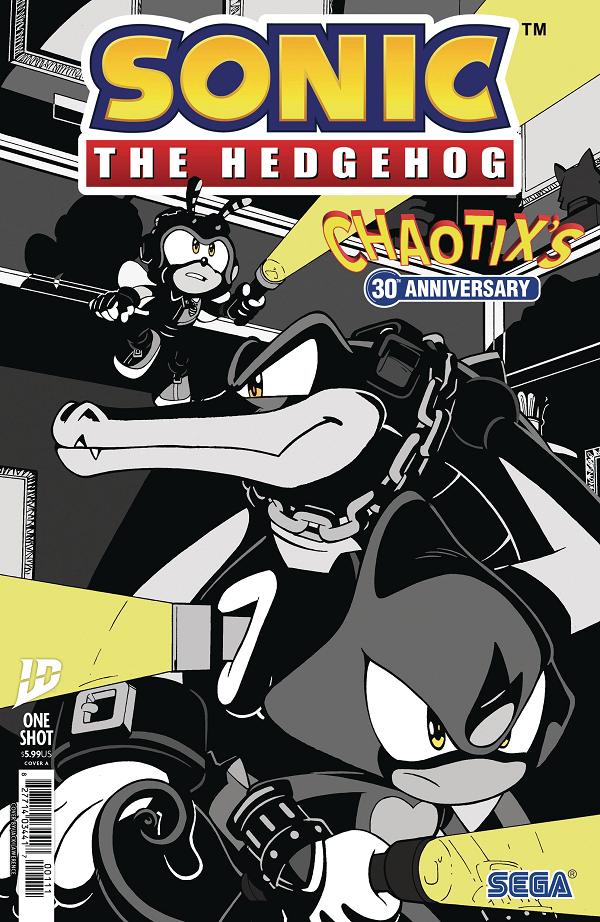 Sonic The Hedgehog Chaotix 30Th Anniv Oneshot #1 CVR A LAWRE cover