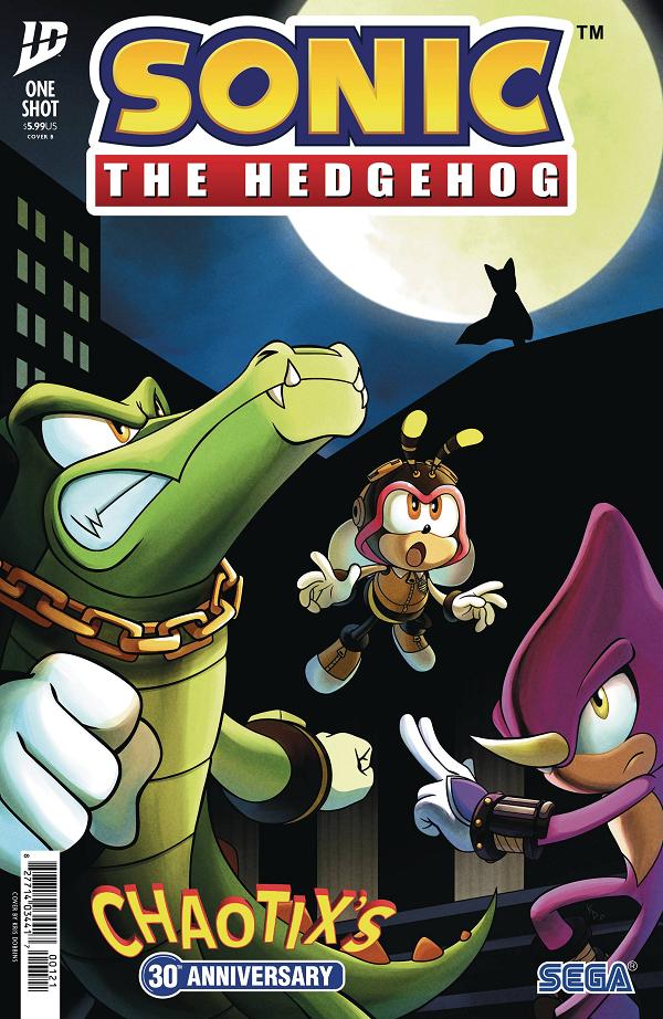 Sonic The Hedgehog Chaotix 30Th Anniv Oneshot #1 CVR B DOBBI cover