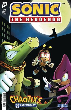 Sonic The Hedgehog Chaotix 30Th Anniv Oneshot #1 CVR B DOBBI cover