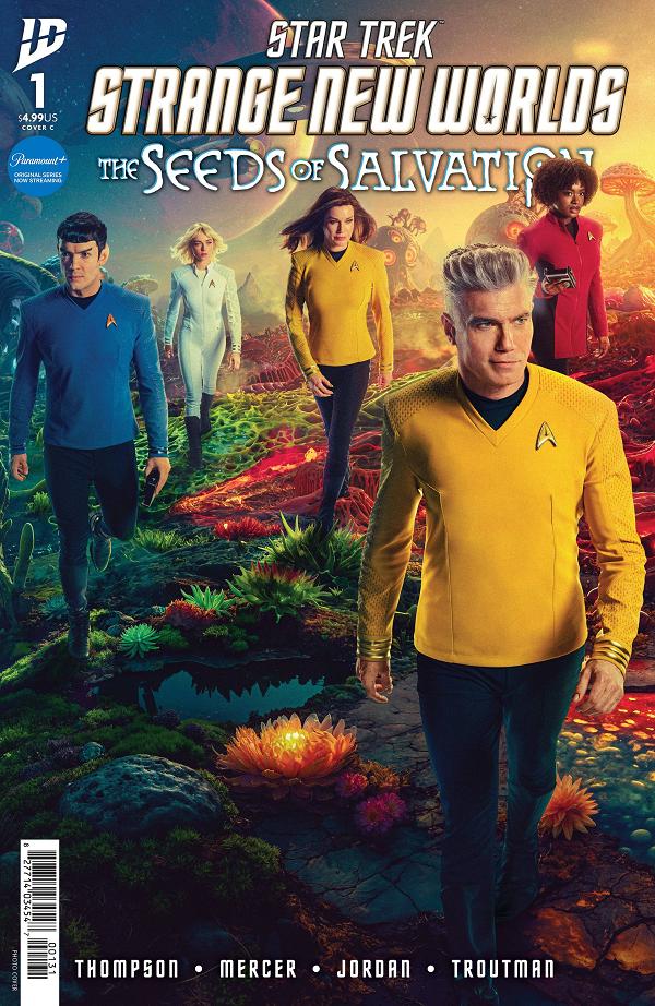 Star Trek Strange New Worlds Seeds Of Salvation #1 variant cover by Photo