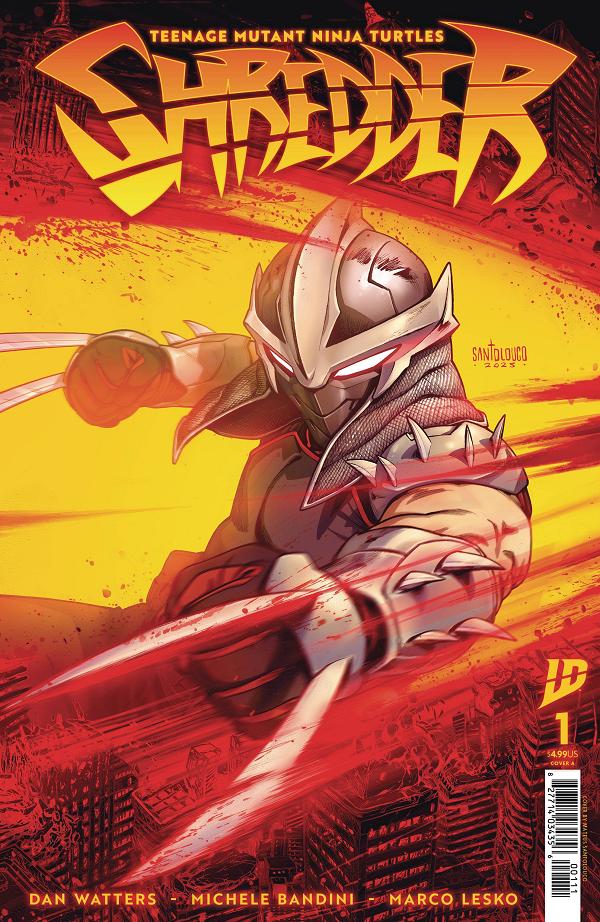 Teenage Mutant Ninja Turtles Shredder #1 CVR A SANTOLOUCO cover
