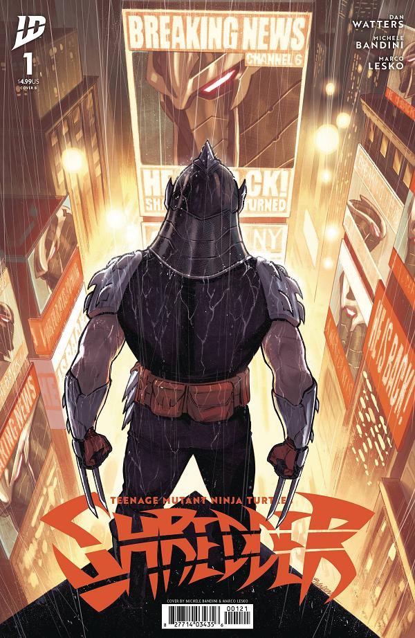 Teenage Mutant Ninja Turtles Shredder #1 CVR B BANDINI cover