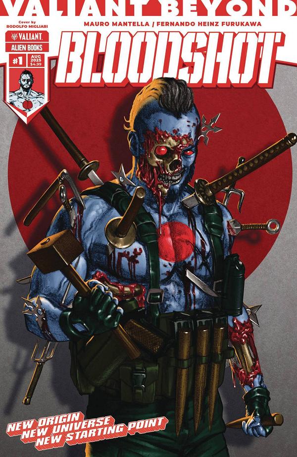 Valiant Beyond Bloodshot #1 CVR A MIGLIARI (MR) cover