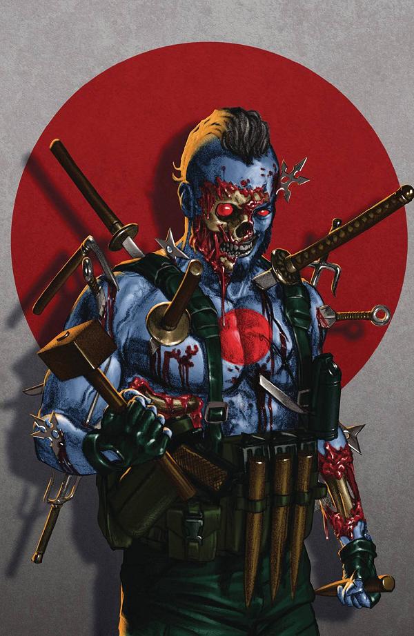 Valiant Beyond Bloodshot #1 variant cover by Rodolfo Migliari