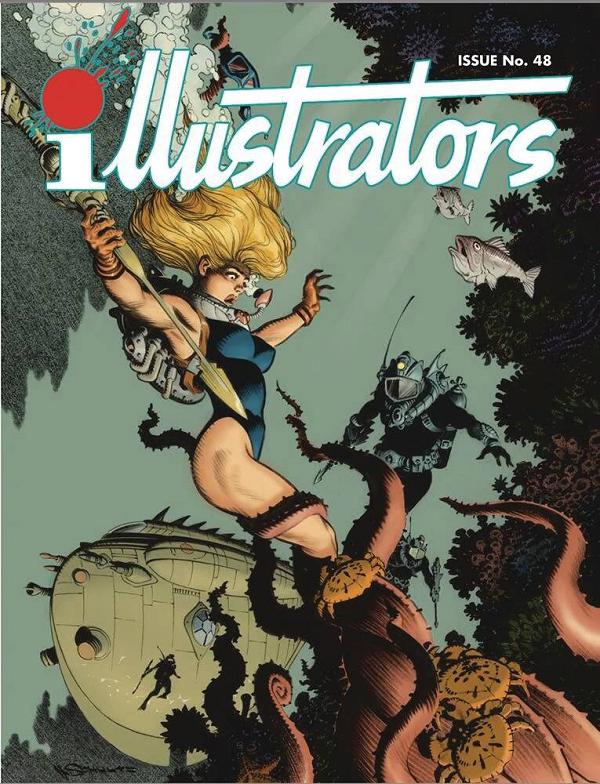 Illustrators #48 CVR A OCTOPUS cover
