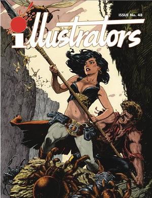 Illustrators #48 CVR B SPIDERS cover