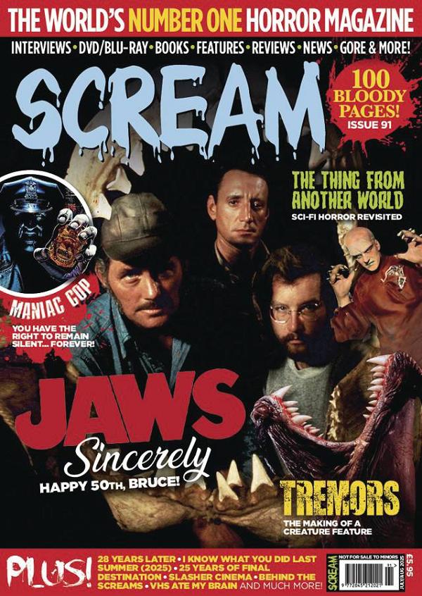 Scream Magazine #92 cover