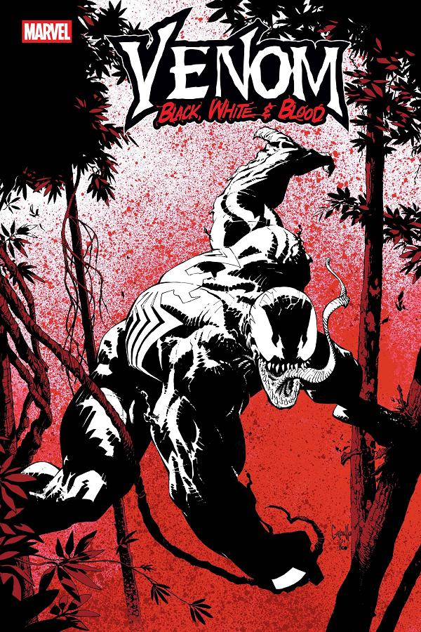 Venom Black White & Blood #1 cover