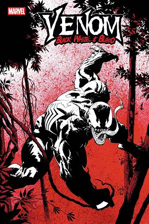 Venom Black White & Blood #1 cover