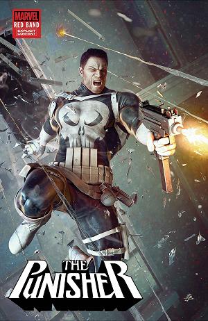 Punisher: Red Band [Polybagged] #4 BJORN BARENDS VARIANT [POLYBAGGED] [1:25] cover