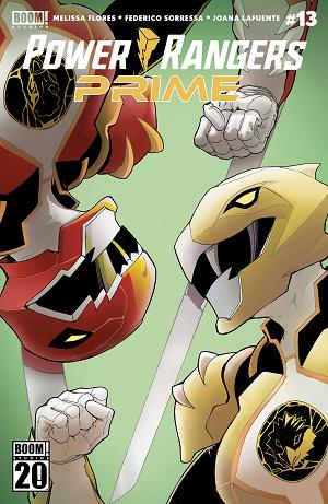 Power Rangers Prime A Main (Dressed, Griffith) #13 cover