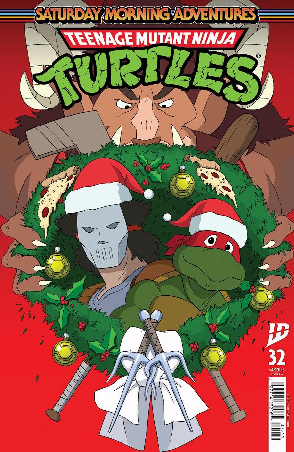 Teenage Mutant Ninja Turtles: Saturday Morning Adventures Cover A (Schoening) #32 Cover A (Schoening) cover