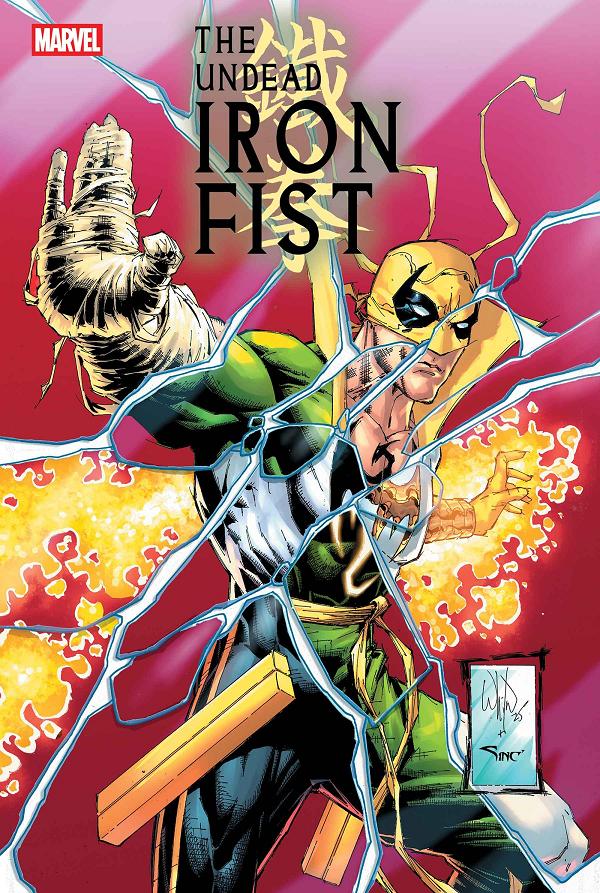 The Undead Iron Fist #4 cover