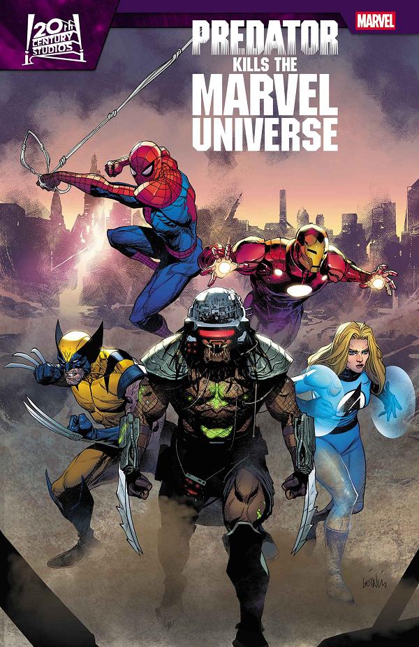 Predator Kills The Marvel Universe #5 cover
