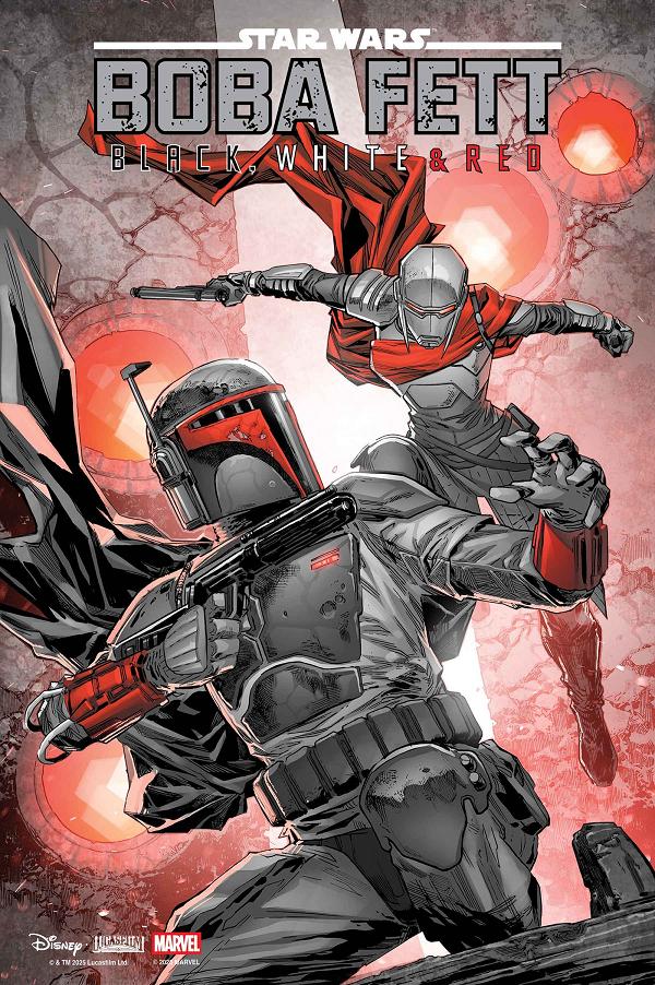 Star Wars: Boba Fett - Black, White & Red #4 cover
