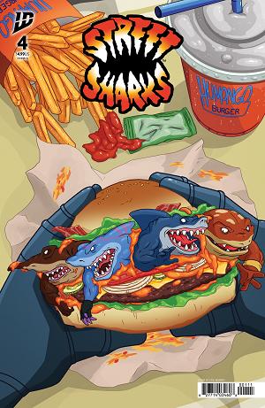 Street Sharks Cover A (Murphy) #4 Cover A (Murphy) cover