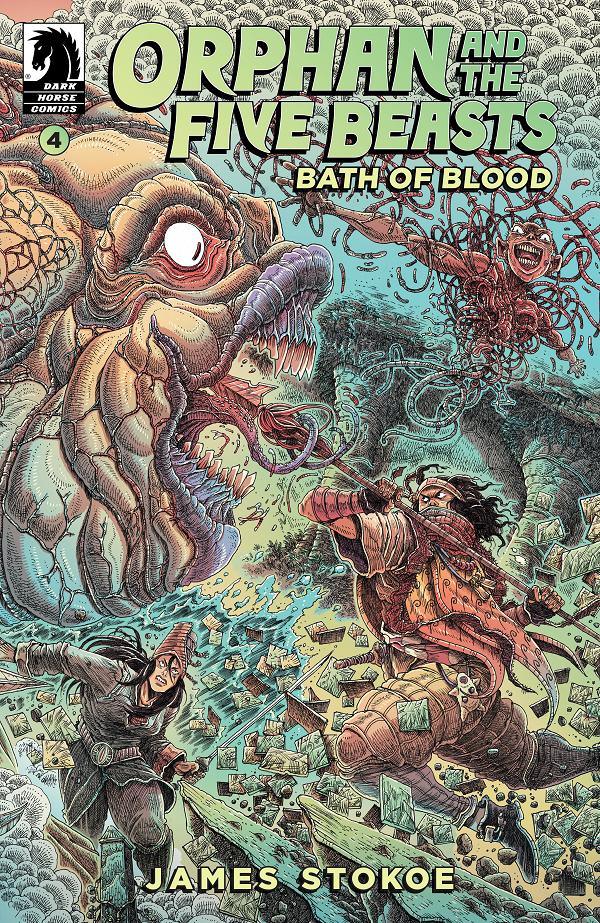Orphan And The Five Beasts: Bath Of Blood (Cvr A) (James Stokoe) #4 cover