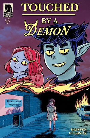 Touched By A Demon (Cvr A) (Kristen Gudsnuk) #1 cover